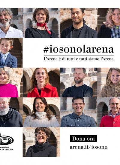 67 colonne per l'Arena di Verona