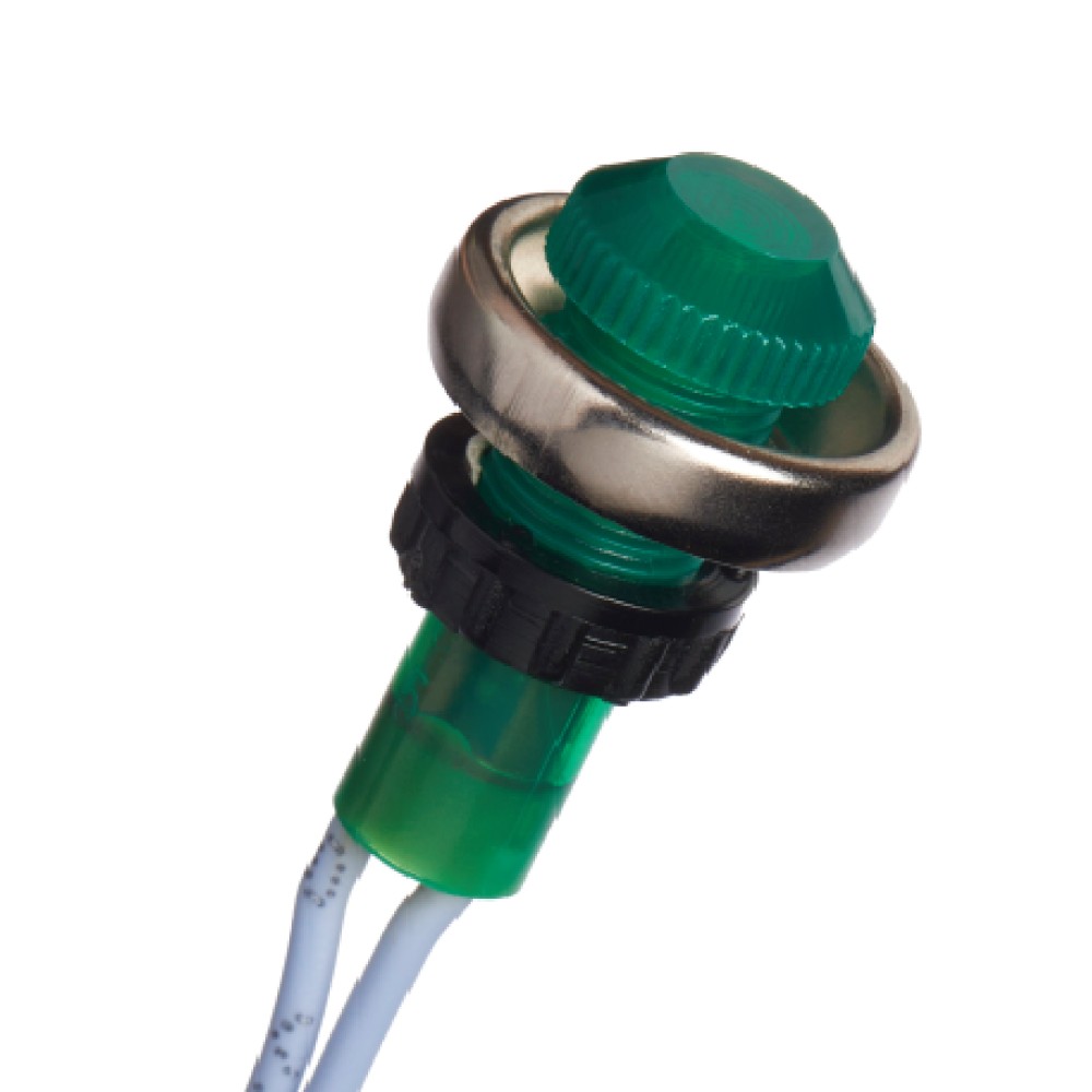 green indicator light