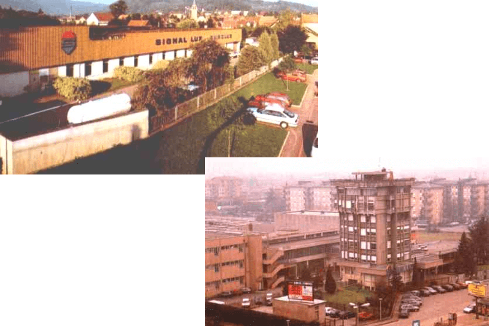 Signal Lux foto storiche sedi